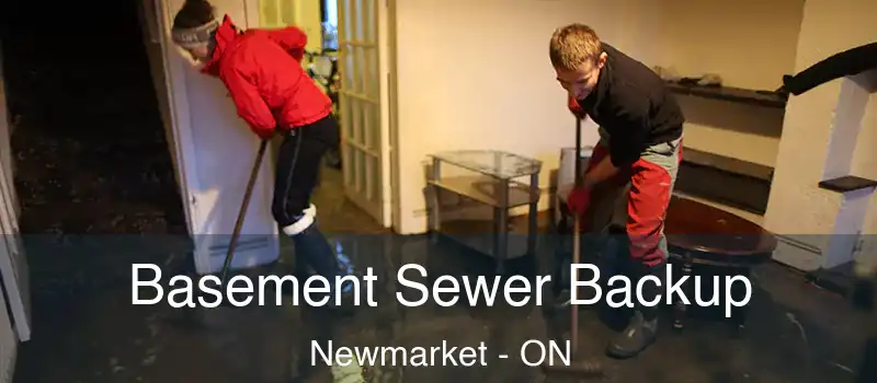 Basement Sewer Backup Newmarket - ON