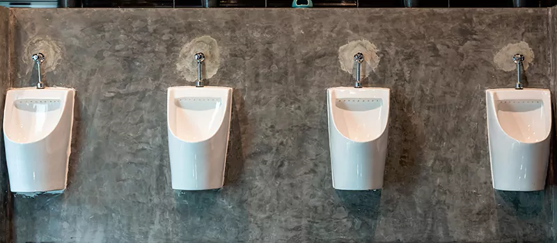 Wall-Mounted Urinal Installation in Newmarket, Ontario