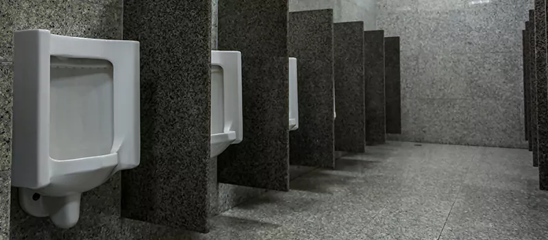 Urinal Divider Installation in Newmarket, ON
